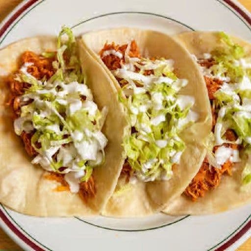 3 mcx tacos tinga / 3 pcs Tacos Tinga