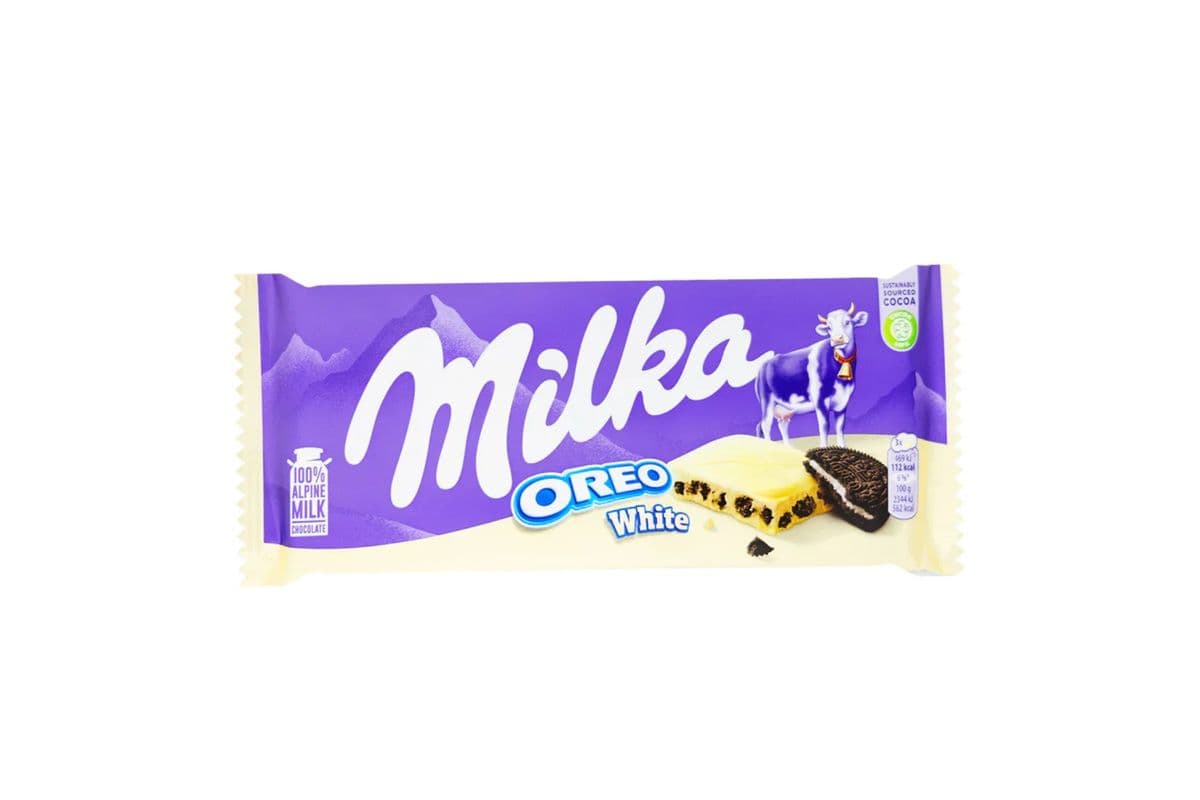 Milka Oreo White Bar