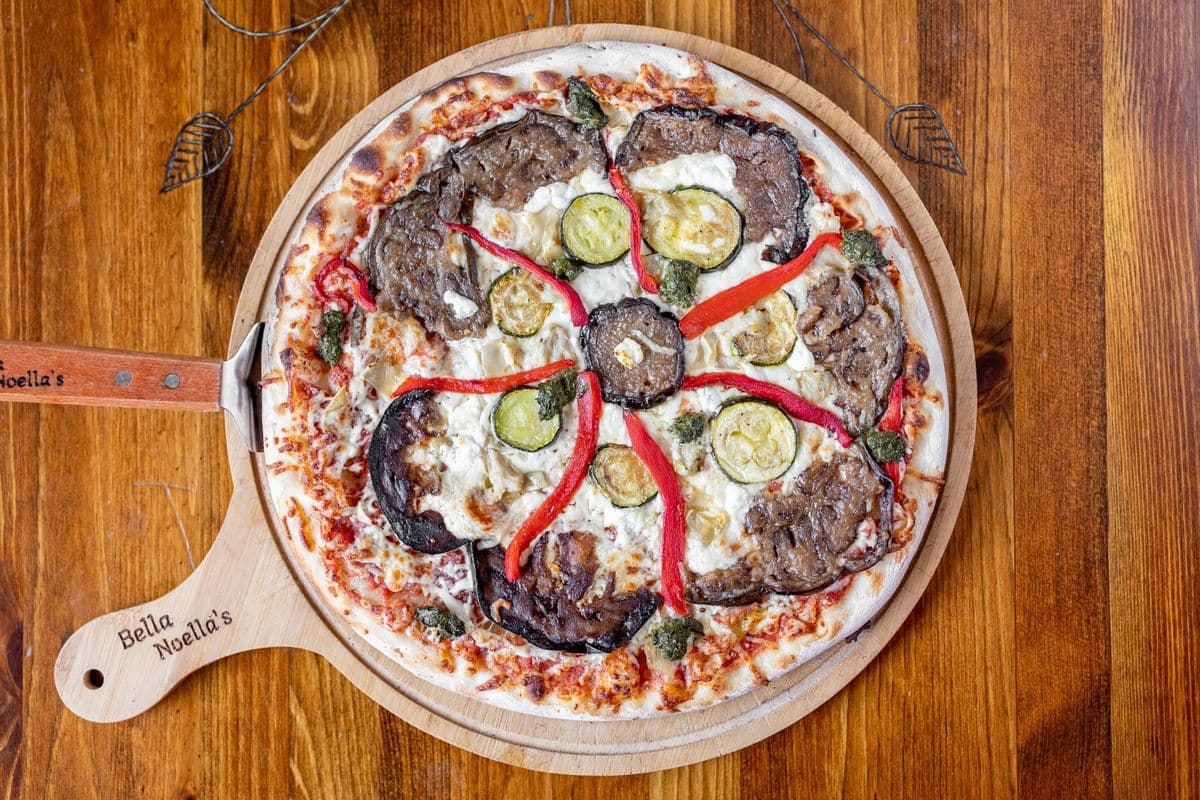 Large Roasted Vegetable Pizza