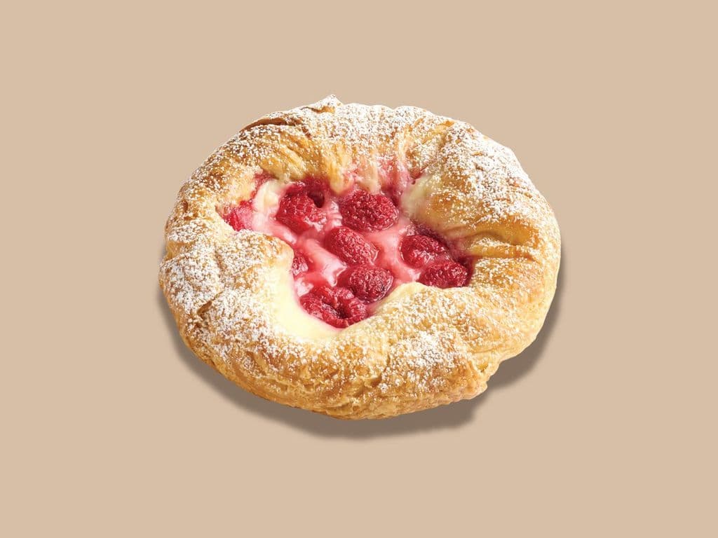 Raspberry & Custard Danish