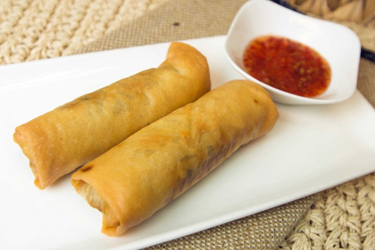 Veg Spring Rolls (4pcs)