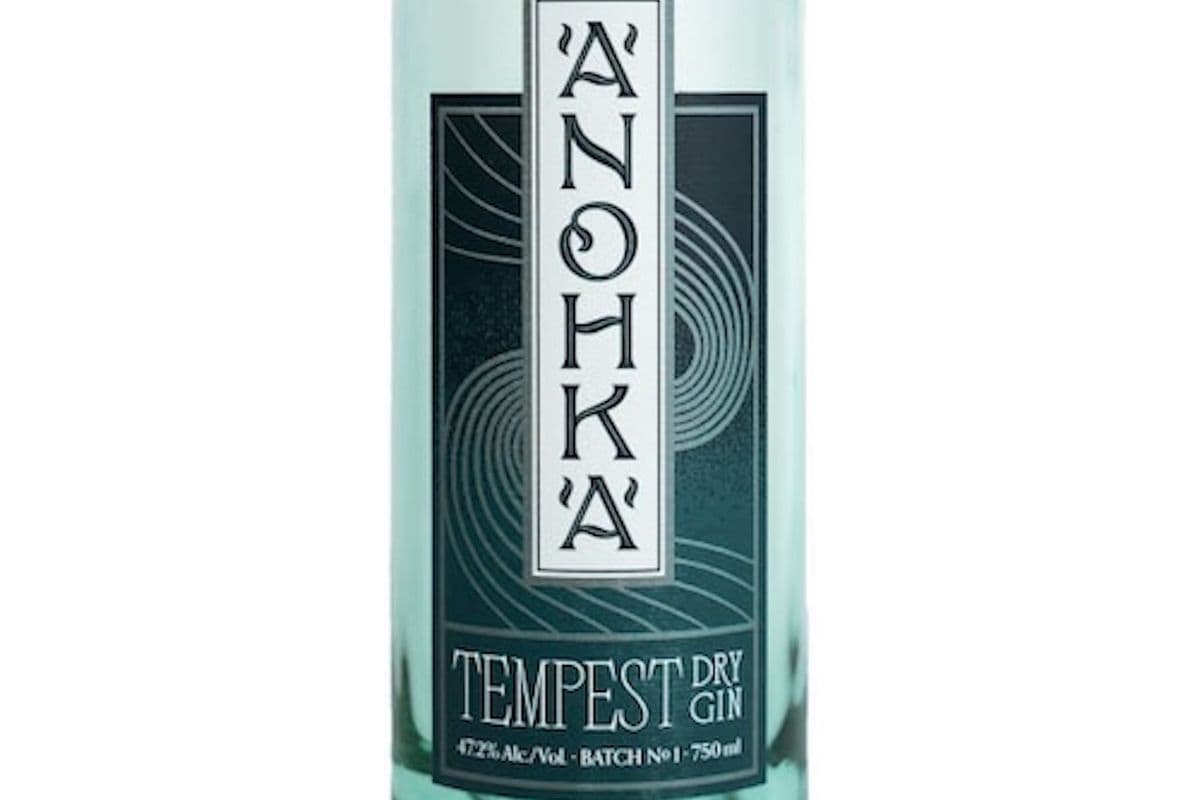 ANOHKA TEMPEST DRY GIN 750ml 47.2% (1 x 750ml)