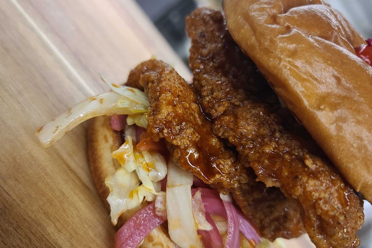 Sweet Spicy Chicken Burger
