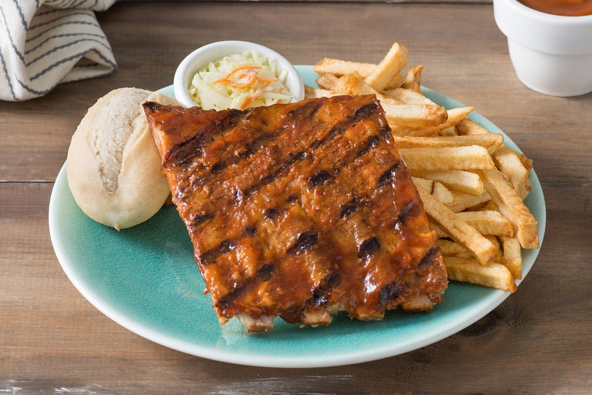 1/3 Rack BBQ Side Ribs