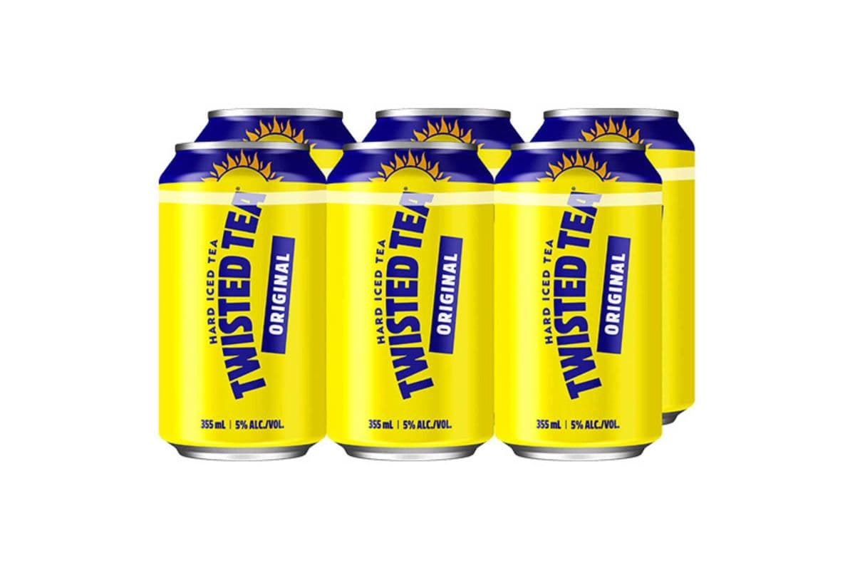 Twisted Tea Original Hard Iced Tea (6 Cans) (6 x 355ML)