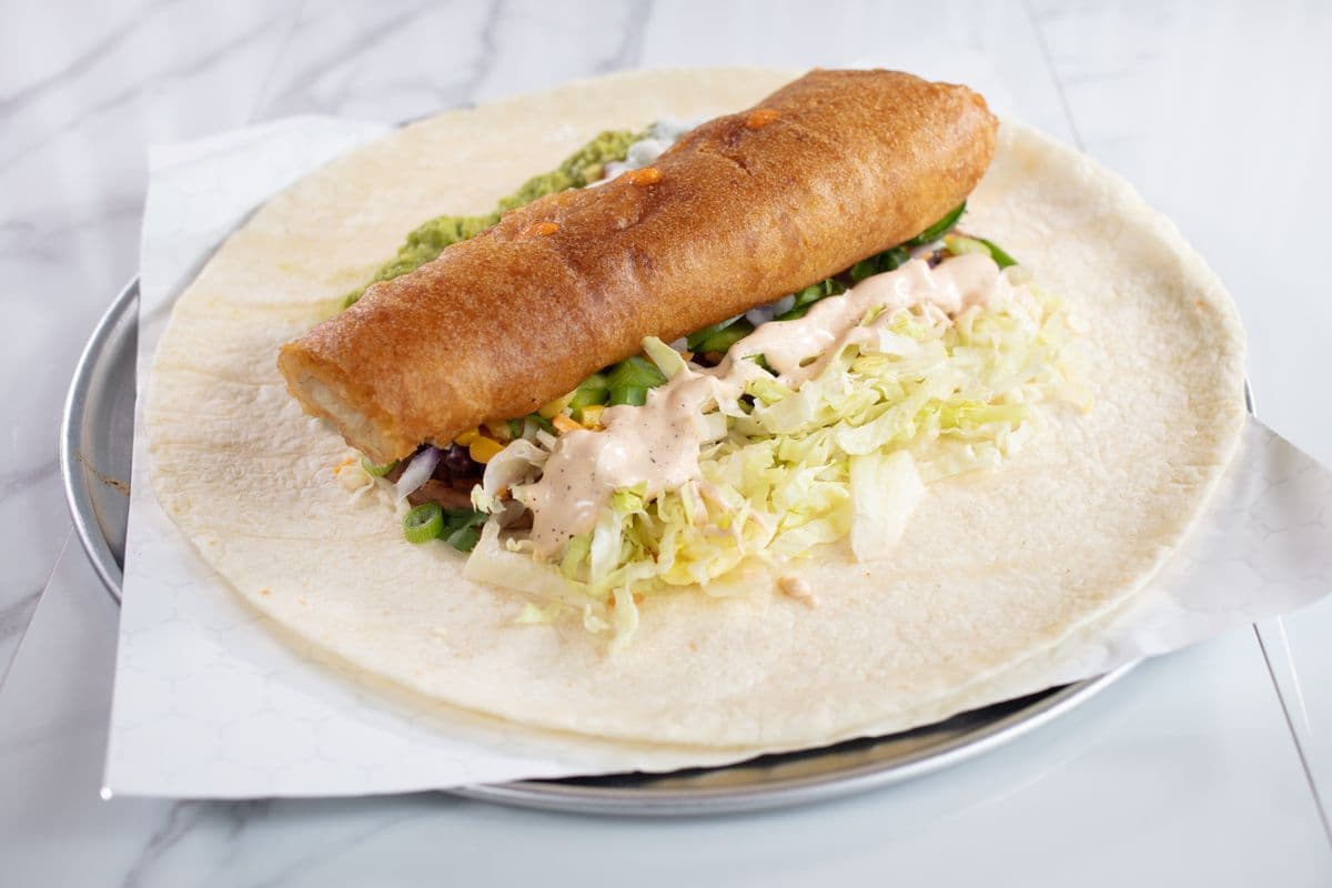 Halibut Burrito