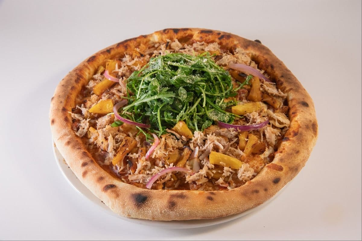 12" Regular Hawaiian Pulled Pork BBQ Pizza