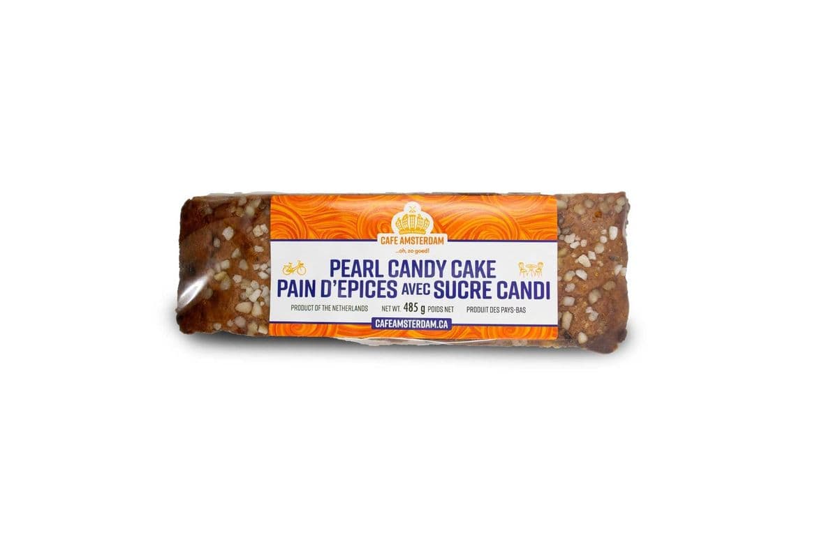 Cafe Amsterdam Breakfast Cake with Pearl Candy (485 g)