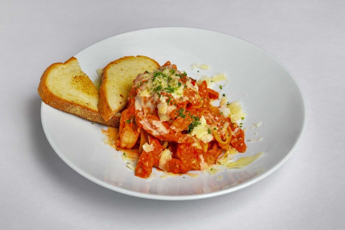 Prawn and Chorizo Linguini