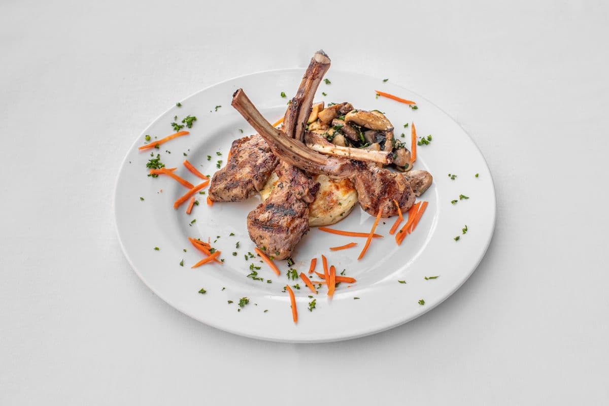 Grilled Rack of Lamb
