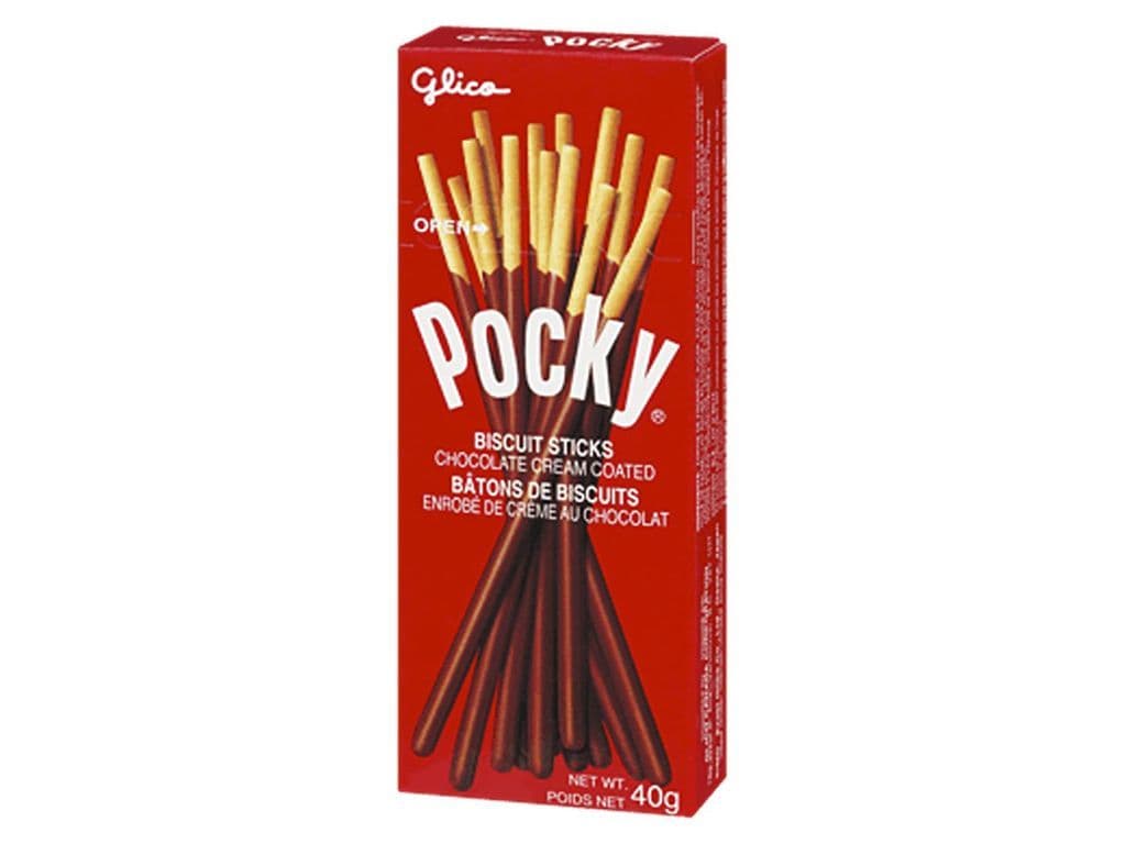 Pocky Chocolate Biscuit Sticks 40g Asian
