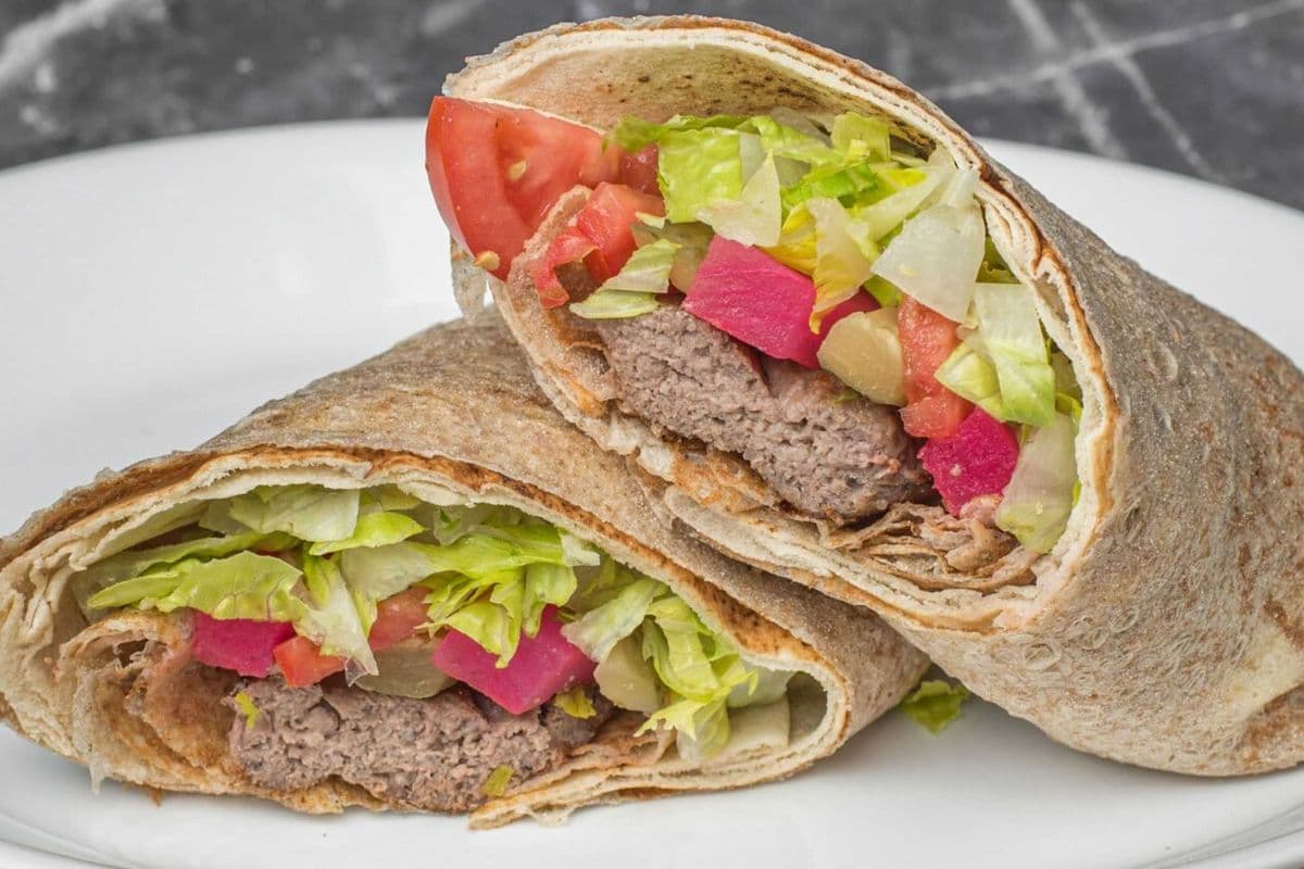 Burger kebab Wrap Halal