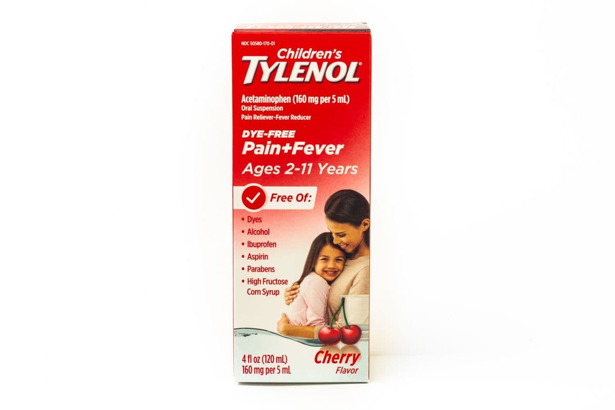 Tylenol Children's Suspension Cherry Dye-Free (Us-Labeled) 160 mg (120 ml) (120 ml)