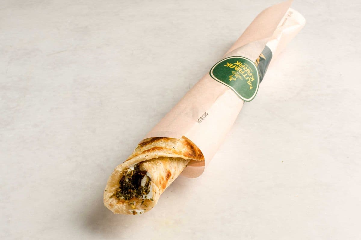 Chapati Labneh and Zaatar