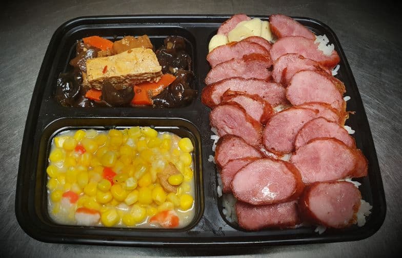 Taiwanese Sausage Meal / 台灣香腸飯