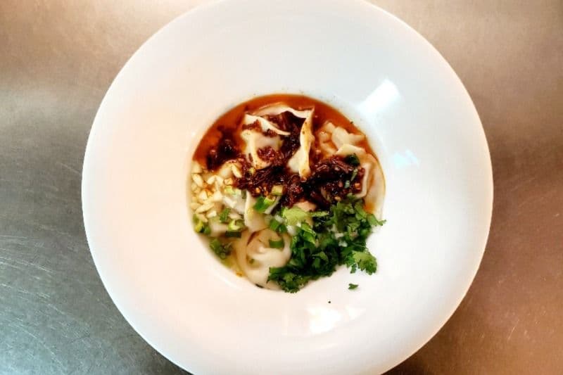 Wonton Soup in Chili Oil (红油抄手) (12 pcs)