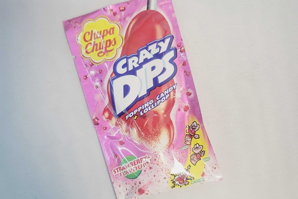 Crazy Dips Popping Candy and Lollipop (14 g)