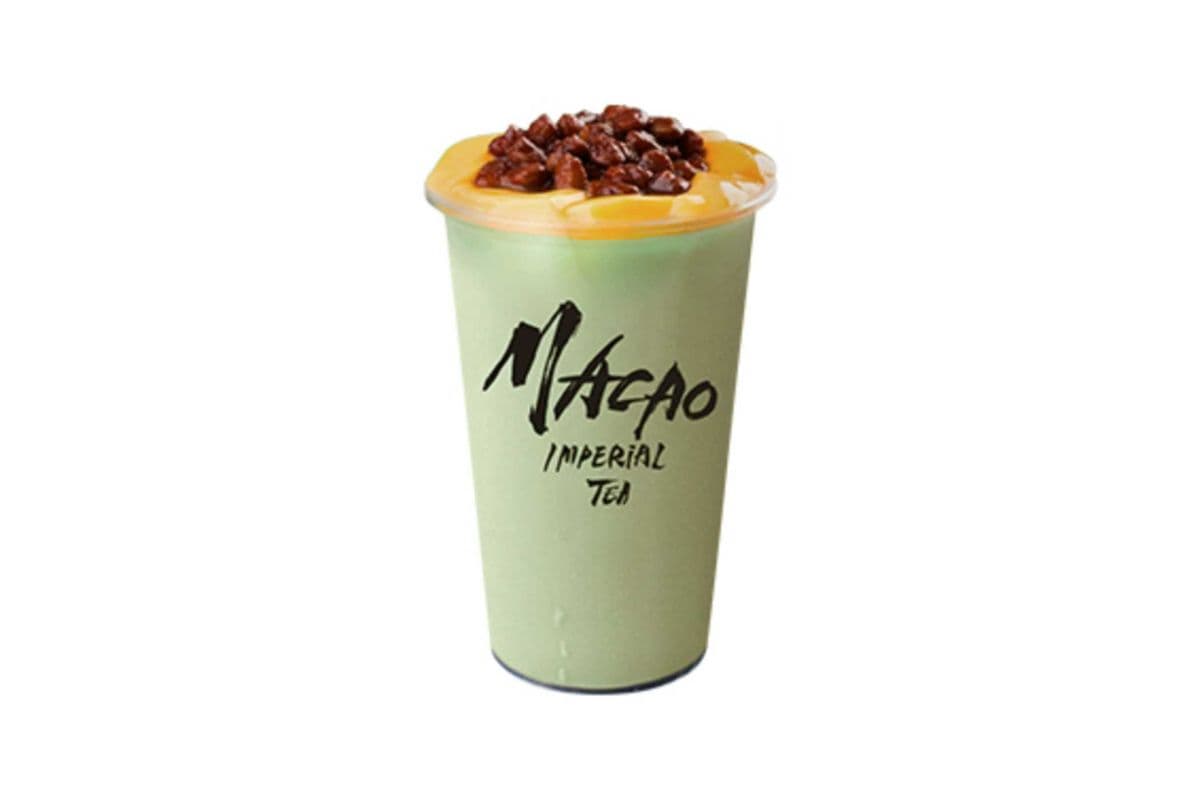 Red Bean and Pudding Matcha