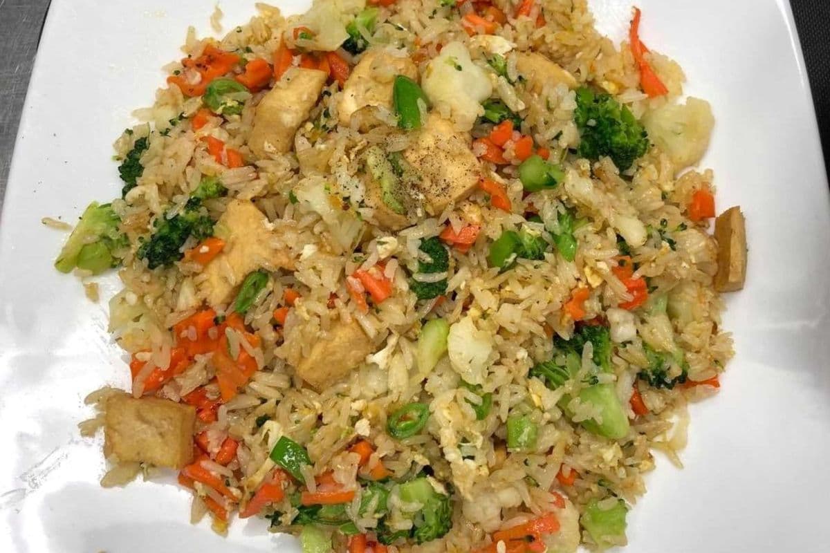 67. Vegetarian Fried Rice with Tofu