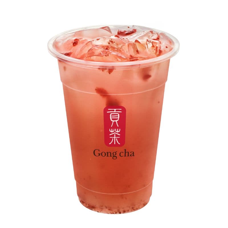 Strawberry Yogurt Green Tea