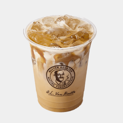 Espresso caramel crémeux sur glace / Iced creamy caramel espresso