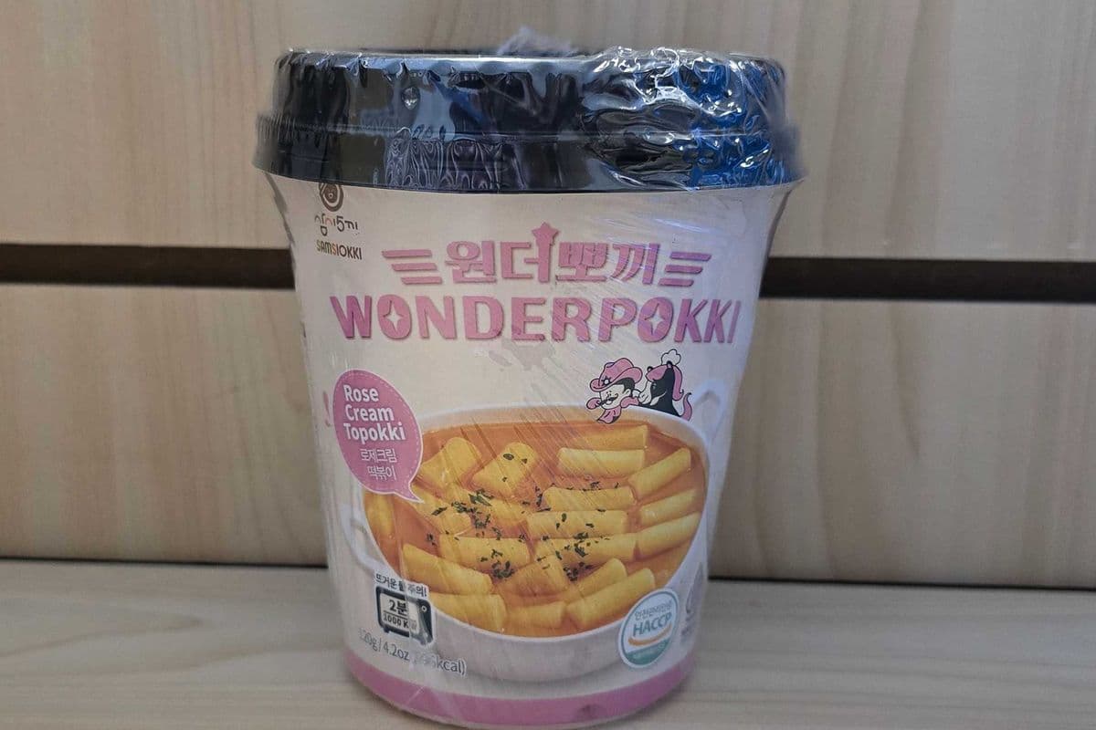 SAMSIOKKI Wonderpokki Rose Cream Cup Tteokbokki