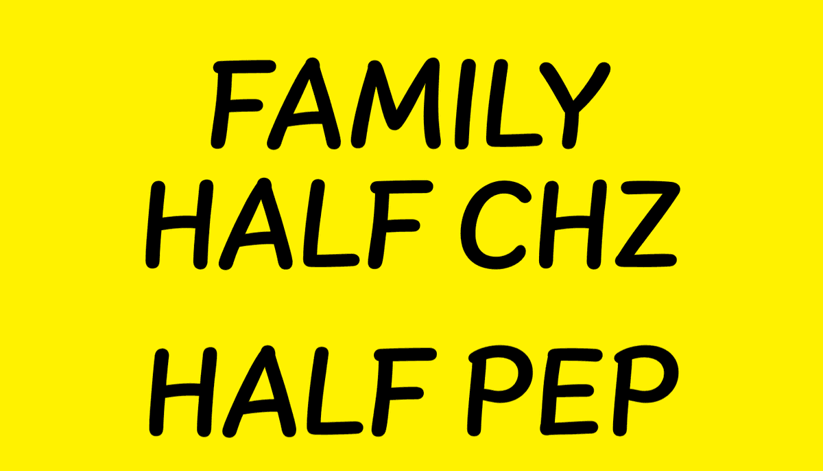 Family Half Chz Half Pep