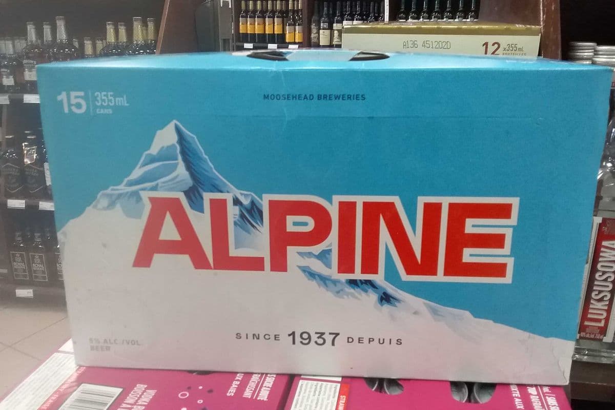 Alpine Lager 15 cans (1 x 15 x 355 ml cans)
