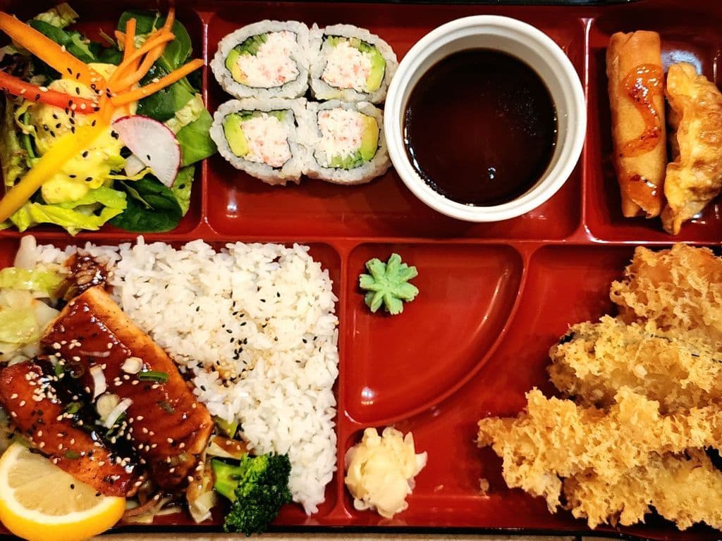 Salmon Teriyaki Lunch Bento