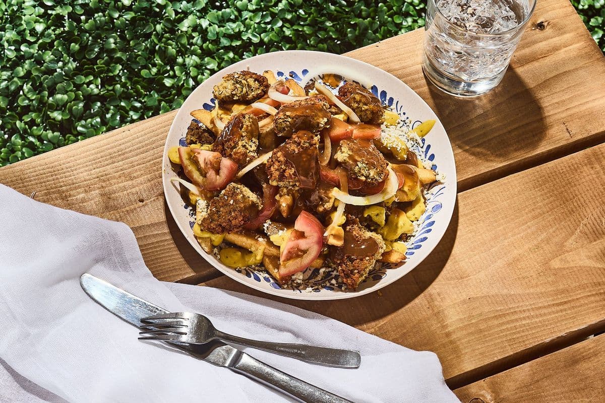Veggie Poutine