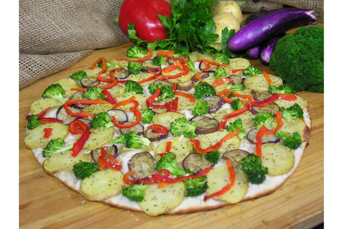 10" Small Vegan Olive Press (No Cheese) Pizza