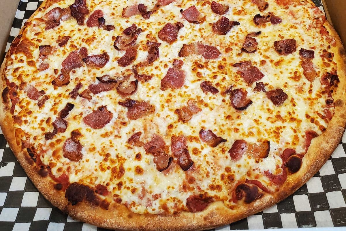 Extra Large Bacon Pizza