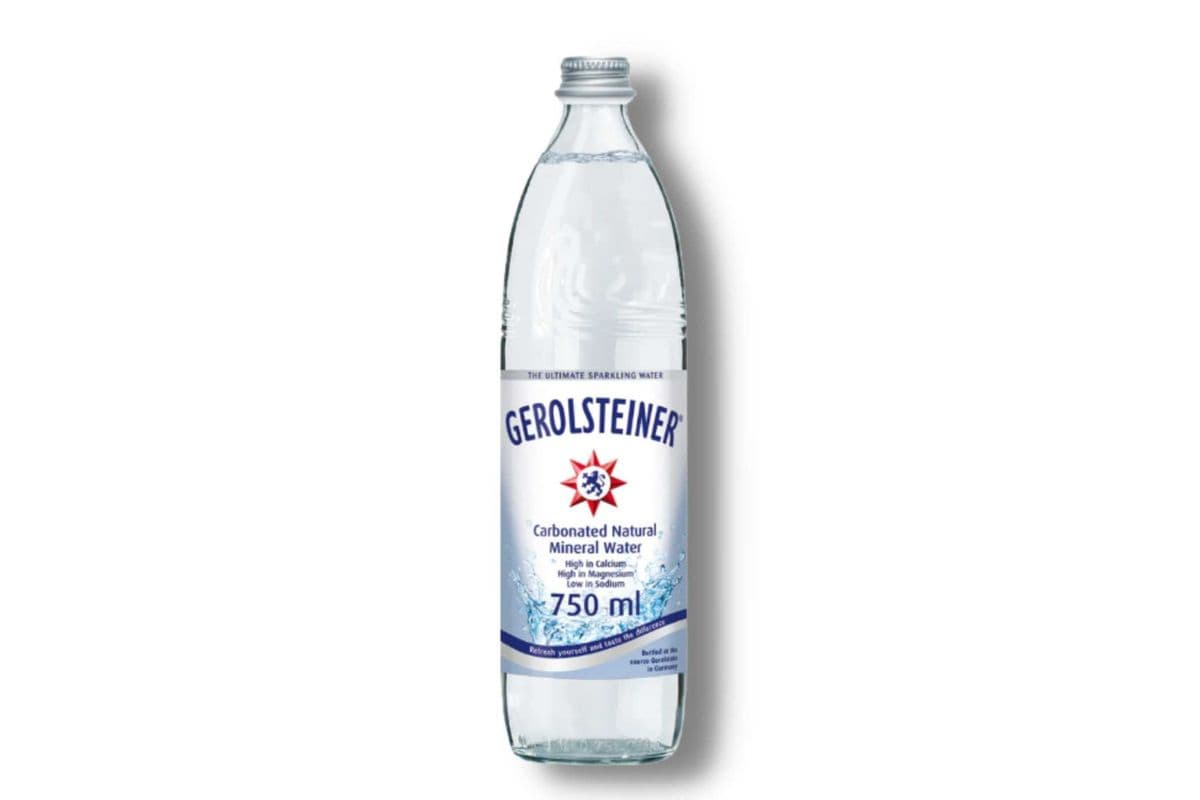 Gerolsteiner Sparkling Mineral Water (750 ml)