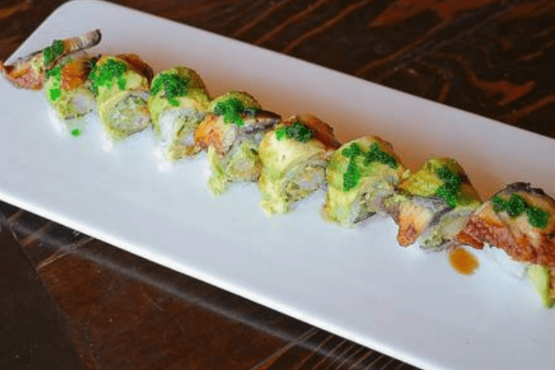 5. Green Dragon Roll