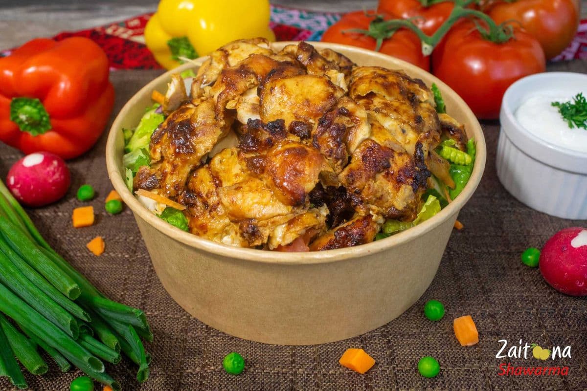 Chicken Shawarma Salad