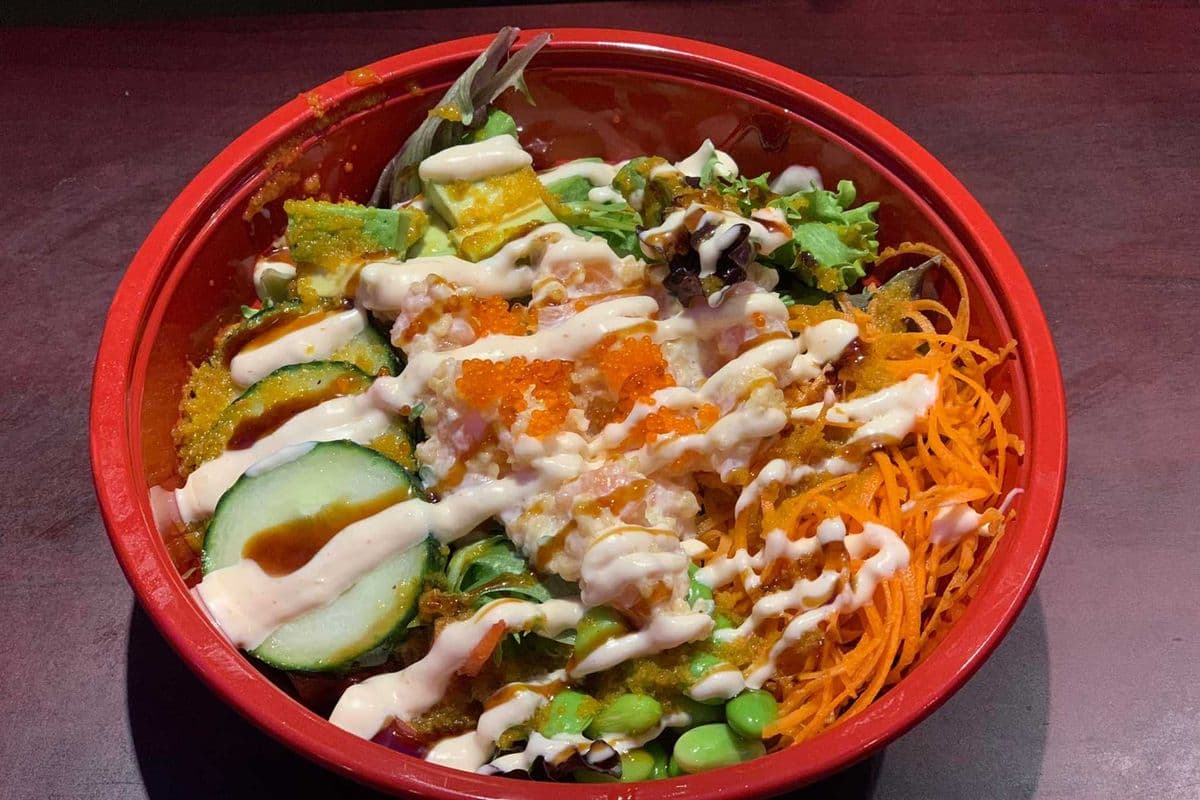 Poke bowl aux crevettes / Shrimp Poke Bowl