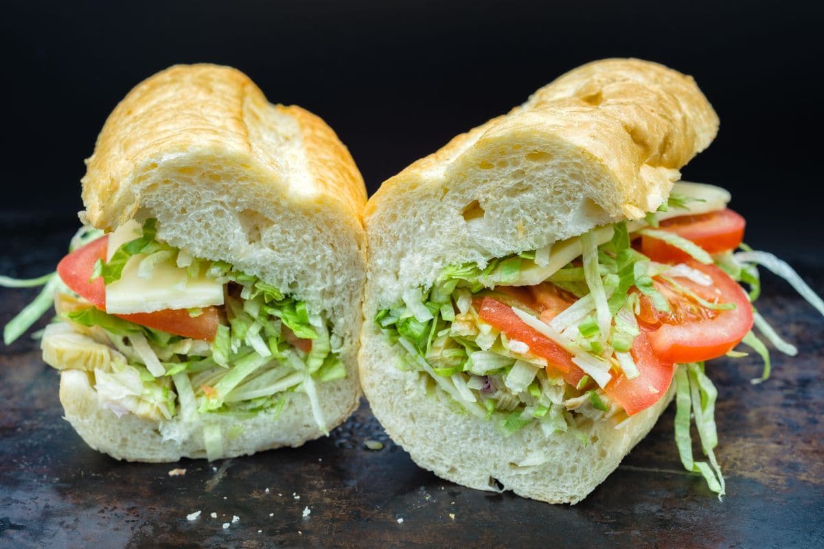 Vegetarian Supreme Sandwich