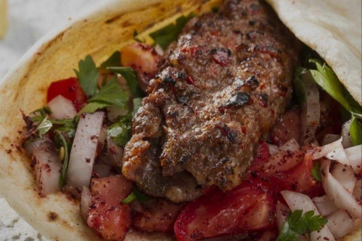Beef Kebab Wrap