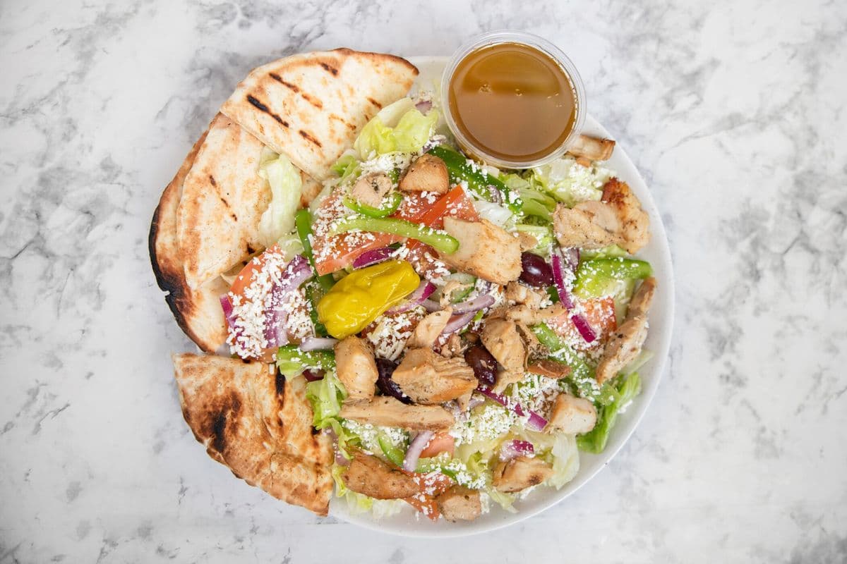 Chicken Greek Salad