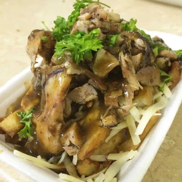 Jerk Chicken Poutine