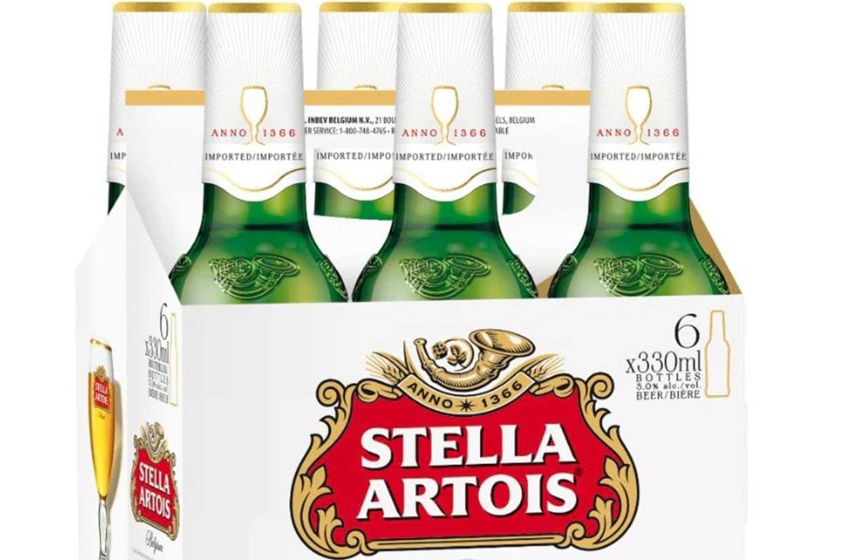 Stella Artois (6 x 330 ml Bottles)
