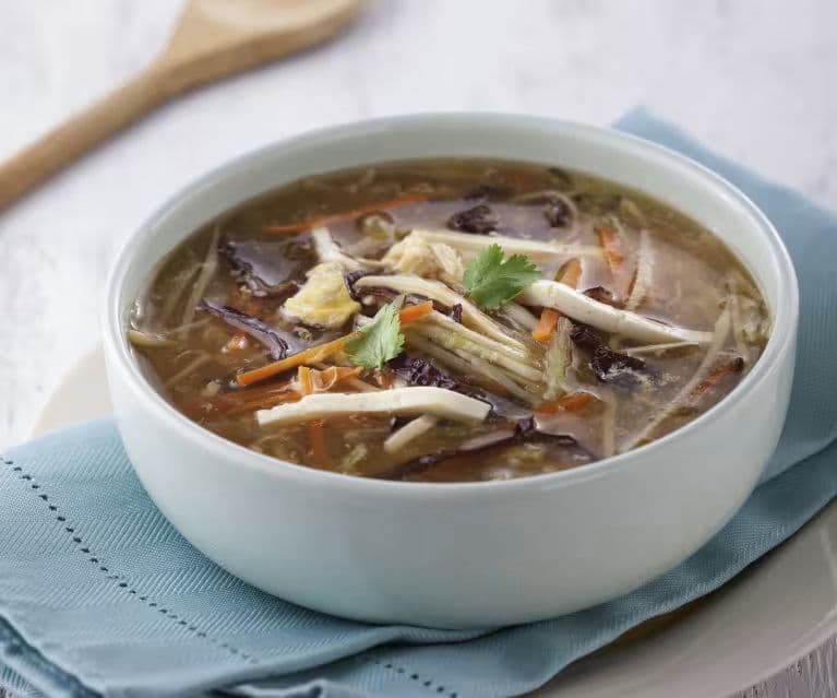 Vegetarian Hot & Sour Soup (S) / 素食酸辣湯 (細)