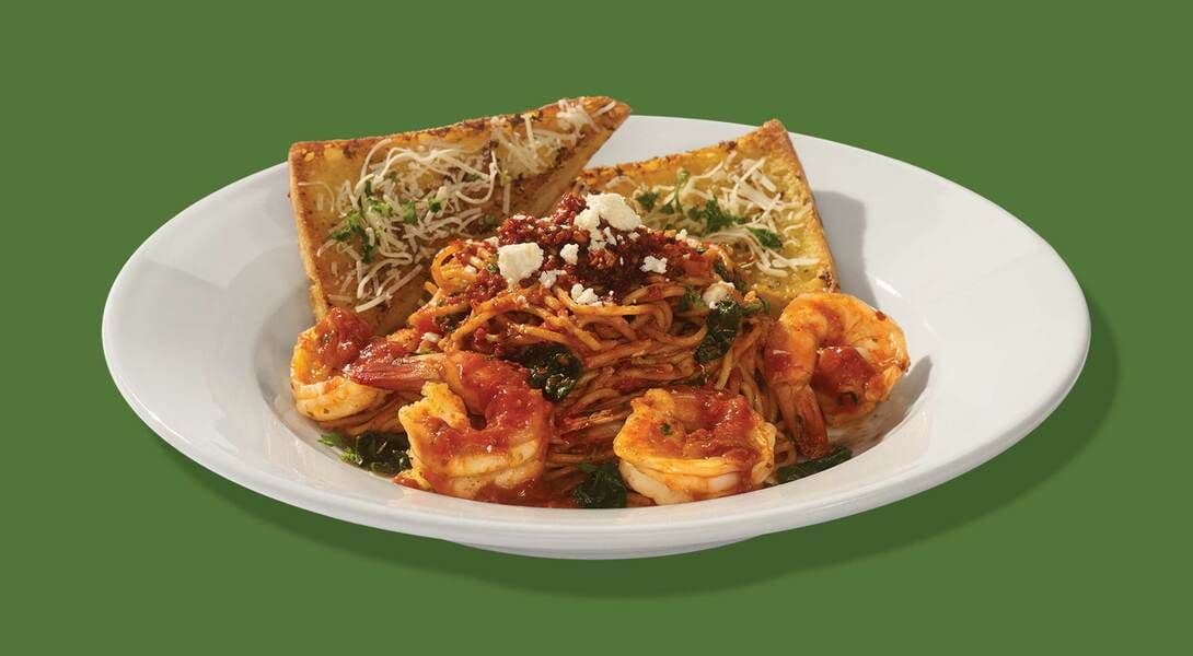 SHRIMP PASTA POMODORO