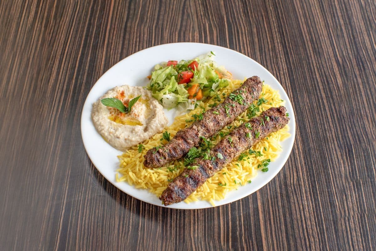 Kafta Kabob Platter