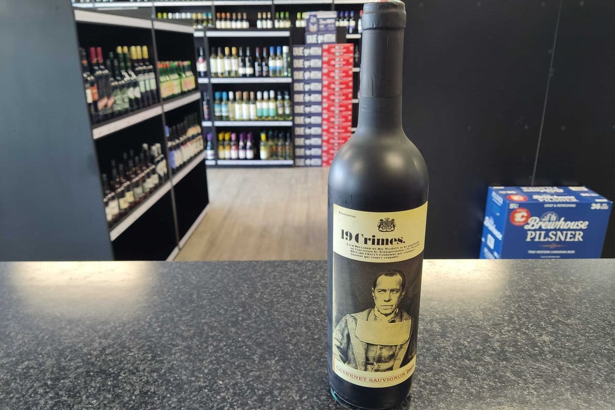 19 Crimes - Cabernet Sauvignon (1 x 750ml Bottle)