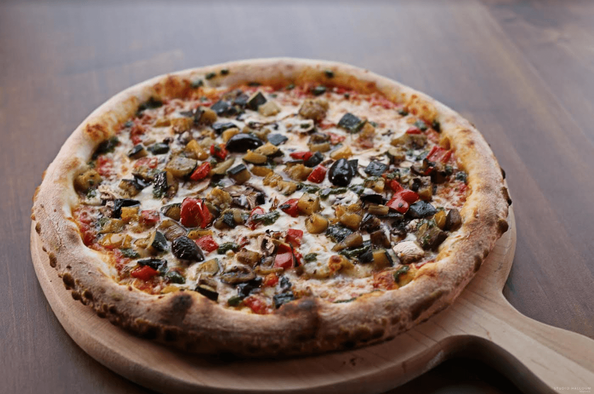 12" Pizza végétarienne / 12" Vegetarian Pizza