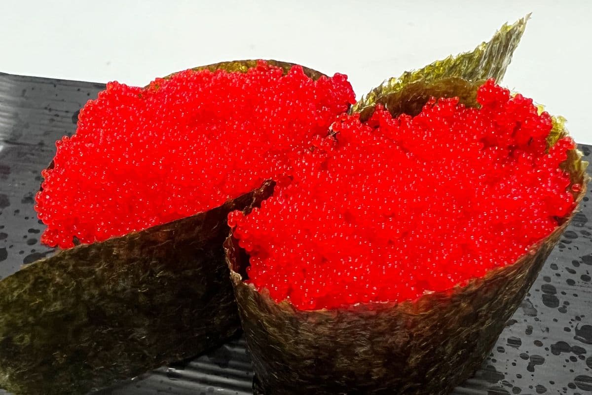 Smelt Roe (Masago) Sushi