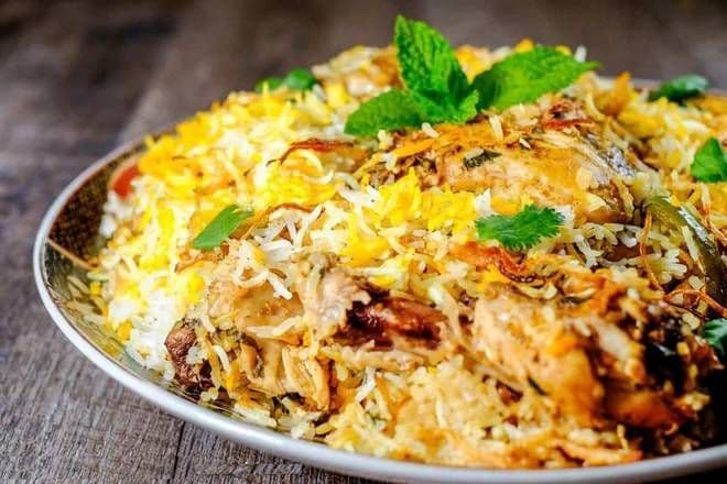 Chicken Biryani / Biryani au Poulet