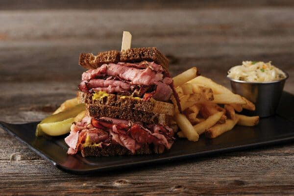 Smoked Meat Deli Sandwich