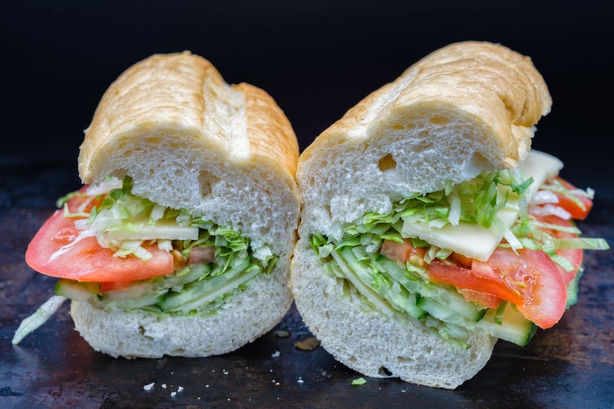 Vatican Vegetarian Sandwich